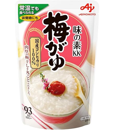 Amazon | 尾西食品 亀田製菓 災害食用梅がゆ 200gX40袋 | 尾西食品